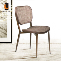 Chaises de café de Restaurant moderne, haute qualité, pour hôtel, salle à manger professionnelle en plein air, Restaurant