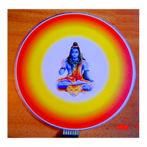 Pegatina EL de Alta Luminosidad con Imagen Religiosa para Coche y Hogar Nombre personalizado de Ganesha, Jesús, Buda o Alá. Brilla Bellamente por <span class=keywords><strong>la</strong></span> Noche - Product Image 6