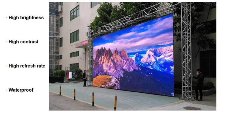 P3.91 LED Display Scree with 500x500 cabinet n LED Video Wall Panel Club Disco Church Stage Backdrop
