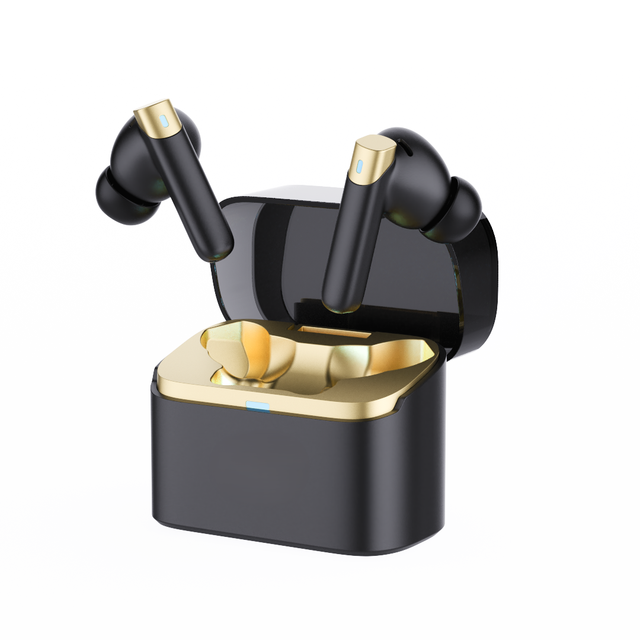 CHINOE CNCE True Wireless ANC Earbuds for 6.0 Stereo Bass Earphones Mic IPX-4 Waterproof Fast Charging AI 15-20 Hours Custom Fit