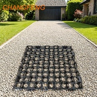 Grille en PEHD haute résistance pour gazon, grilles perméables alvéolaires pour le stationnement et les jardins, pour la stabilisation du sol sous le gazon artificiel et les terrains de sport