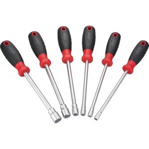 VIGOR - V4199 Hex <b>nut</b>-<b>driver</b> <b>set</b> (6 pcs.) - EAN 4047728041997 SOCKETS WITH HANDLE - Product Image 1