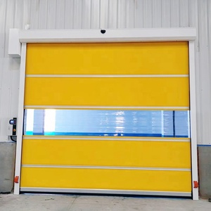 <span class=keywords><strong>Porte</strong></span> à enroulement rapide en <span class=keywords><strong>PVC</strong></span> haute vitesse avec fenêtre de vision transparente, <span class=keywords><strong>porte</strong></span> à action rapide, <span class=keywords><strong>porte</strong></span> à enroulement automatique industrielle - Product Image 6
