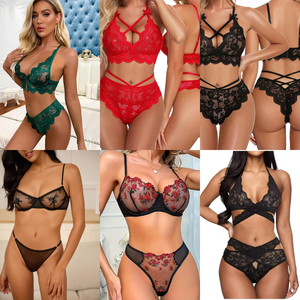 2026 Hot Selling New Fashionable High Quality Women's Sexy <strong>Underwear</strong> and Lace Split Style <strong>Underwear</strong> <strong>Set</strong> in Stock - Product Image 2