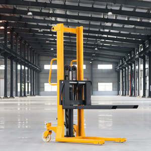 Haizhili 1T 2M <span class=keywords><strong>Hand</strong></span> Hydraulische Vorkheftruck Met Verstelbare Vorken Handmatig Bediende Lading Opheffende <span class=keywords><strong>Pallet</strong></span> Stapelaar <span class=keywords><strong>Trolley</strong></span> - Product Image 5