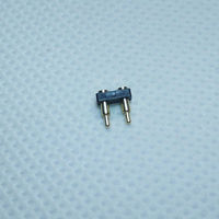 Connecteur Pogo Pin mâle en laiton à 2 broches, pas de 4,0 mm, application PCB, plaqué or, 1,5 A, 12 V