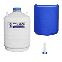Tanque de Nitrógeno Líquido de Aleación de Aluminio PCZPX de 35L con Larga Vida Útil para Almacenamiento de Paja Congelada