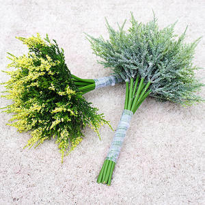 Flor <span class=keywords><strong>Artificial</strong></span> de Perlas Bordadas a Mano de Estilo Japonés con 11 Ramas, Modelo 3569 - Product Image 5