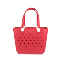 Sac de plage unisexe de luxe en EVA, grand panier fourre-tout en caoutchouc et silicone, imperméable, grande capacité