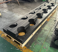 Bloc de support pour pipeline en plastique, entretoise pour tuyaux HDPE UHMWPE pour travaux souterrains