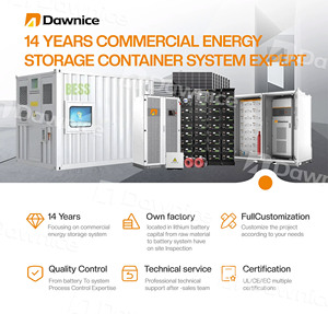 Conteneur de stockage d'énergie solaire Armoire de stockage d'énergie Batterie solaire haute tension 100kwh Batterie lithium-ion 200kwh - Product Image 6