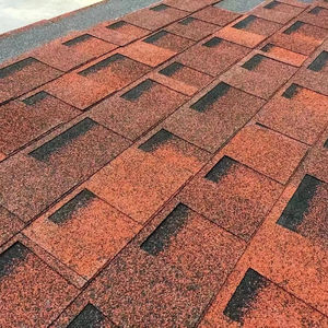 美国瓦片标准屋面瓦批发廉价沥青玻璃纤维3-Tab瓦片中国制造商的最佳交易 - Product Image 4