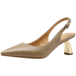 Baotou Dance Sandals Spring/Summer New Fairy Wind Pointy Thin <b>Back</b> Empty Single Shoe Women's High Heels - Product Image 5