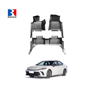 wholesale Factory Custom 5D TPE <b>Rubber</b> Eco-friendly Waterproof Anti Slip 5D Car <b>Floor</b> Mats 3 Pieces for Toyota Camry 2024 - Product Image 3