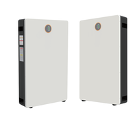 Batterie LiFePO4 murale ou au sol de 10,24 kWh IP65 pour projet d'énergie solaire hybride domestique