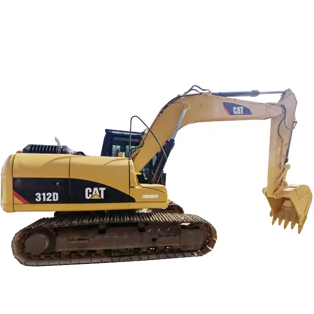 Excavadora hidráulica CAT 312D excavadora sobre orugas usada Cat 325D 326D 329D 336D 345D en venta