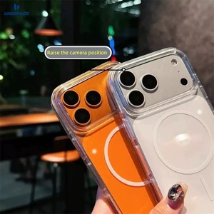 <span class=keywords><strong>Funda</strong></span> Magnética Antigolpes para Teléfono Móvil, Diseño de Carga Inalámbrica, Acrílico y TPU, para <span class=keywords><strong>iPhone</strong></span> XR, <span class=keywords><strong>XS</strong></span>, 11, 13, 15, 18, 17 Pro <span class=keywords><strong>Max</strong></span>, Venta al Por Mayor - Product Image 2
