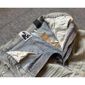 <span class=keywords><strong>Jeans</strong></span> Vintage da <span class=keywords><strong>Uomo</strong></span> con Lavaggio Acido, Gamba Svasata, Grigio, <span class=keywords><strong>Vita</strong></span> <span class=keywords><strong>Bassa</strong></span> e <span class=keywords><strong>Slim</strong></span> Fit, Leggings in Denim per <span class=keywords><strong>Uomo</strong></span>, Vendita all'Ingrosso - Product Image 3