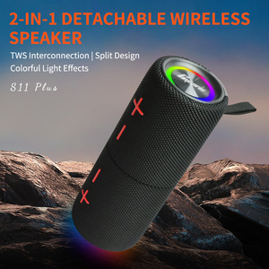Altavoz Inalámbrico Magnético Desmontable 2 en 1, Altavoz Portátil con Subwoofer, Sonido Estéreo, Bajos Potentes, Dispositivos Electrónicos, Audio Resistente al Agua, S11 Plus - Product Image 3