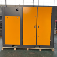Compresseur d'air à vis industriel haute puissance 132 kW 175 ch 7/8/10/12 bars pour laser CNC