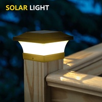 Iluminación exterior al por mayor columna impermeable lámpara de cabeza jardín Hotel valla decoración del hogar lámpara rústica