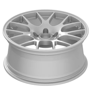 Nouveaux rayons en forme de Y 5x112 et 5x120 argentés Roues forgées de 17 à 18 pouces en alliage d'aluminium brossé pour <span class=keywords><strong>jantes</strong></span> en alliage <span class=keywords><strong>BMW</strong></span> <span class=keywords><strong>CSL</strong></span> - Product Image 4