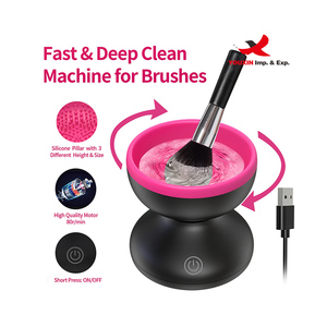 Máquina Limpiadora de Brochas de Maquillaje Eléctrica de Compra Mixta, Apta para Brochas de Todos los Tamaños, Máquina Giratoria Automática para Brochas de Maquillaje - Product Image 2