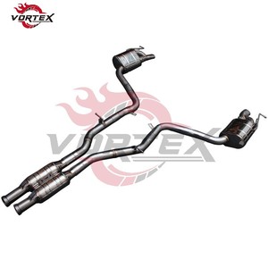 Échappement arrière à soupapes en acier inoxydable poli miroir Vortex pour Mercedes Benz GLS400/GLS450/GLS500/X166 avec système de commande à distance - Product Image 1
