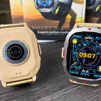Montre connectée C41 Pro avec écran tactile de 2,19 pouces, GPS, alliage, étanche IP68, suivi d'activité sportive, lecteur de musique, boussole LED