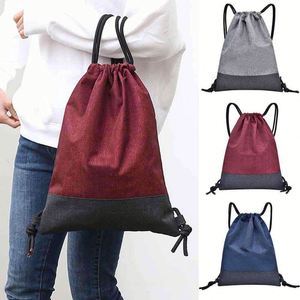 OEM Eco Friendly Waterproof Durable Nylon Sports Gym Training <b>Drawstring</b> <b>Backpack</b> Customizable Color Logo for Promotion Gift - Product Image 3