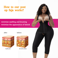 Moldeadora de compresión delgada Para el cuerpo, traje moldeador de cuerpo completo, Levanta pomis Para La Espalda, poscirugía, venta al por mayor