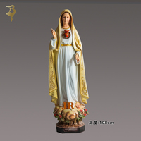 Statues de la Vierge Marie en résine religieuse catholique grandeur nature pour l'intérieur à vendre