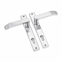 Manija de Cerradura de Embutir de Acero Inoxidable 304 Duradera y Antioxidante Directa de Fábrica para Juego de Herrajes de Cerradura de Puerta de Aluminio y Madera