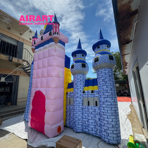 Globo de castillo gigante inflable de 6m de largo y 6m de altura para Parque, actividad de juego de niños - Product Image 3