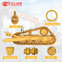 Pièces de train de roulement : Chaîne de chenilles en acier 35MnB HRC52-58 pour bulldozer Caterpillar D6 D6C D6D D6H