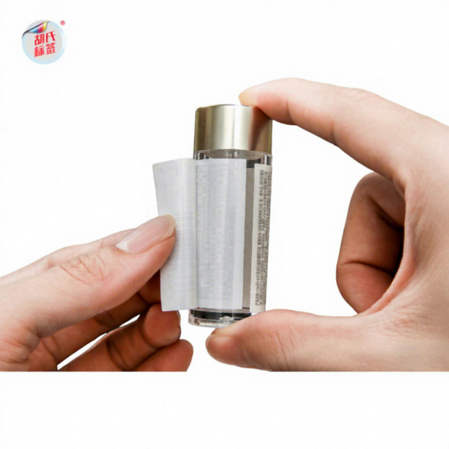 Custom Holographic Durable Waterproof Oil Proof Scratch off UV Resistant Self-Adhesive Beverage Packaging Double-Layer Label