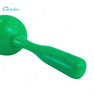 Salle <span class=keywords><strong>de</strong></span> classe Musical Fun Hand Percussion Hochets Logo personnalisé Maracas colorés en plastique pour la fête - Product Image 5