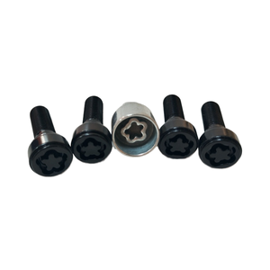 Boulons de roue <span class=keywords><strong>antivol</strong></span> en forme de fleur de prunier M14x1.5 OEM 36136797538 en acier inoxydable pour <span class=keywords><strong>BMW</strong></span> - Product Image 3