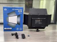 Panneau lumineux LED PRO 600 LED, éclairage d'appoint pour photographie, éclairage annulaire doux LED pour diffusion en direct