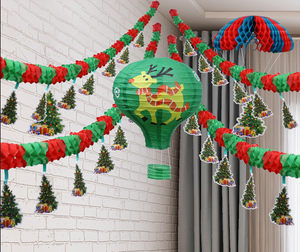 Vendita natalizia unica di carta a nido d'ape ciondolo a sfera decorazioni natalizie indimenticabili idee regalo - Product Image 6