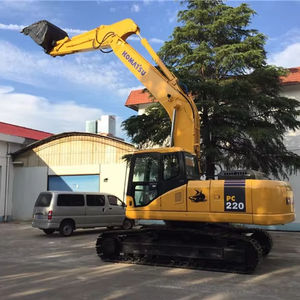 Excavatrice sur chenilles d'occasion d'origine pour PC220-7, marque japonaise, garantie 1 an, couple de charge élevé, haute qualité, vente chaude - Product Image 1