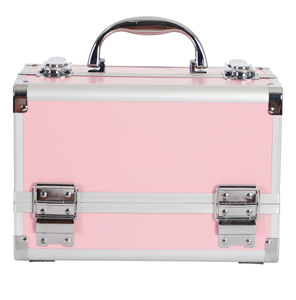 Estuche <span class=keywords><strong>de</strong></span> <span class=keywords><strong>Maquillaje</strong></span> <span class=keywords><strong>para</strong></span> <span class=keywords><strong>Niñas</strong></span>, Disponible en Existencia, <span class=keywords><strong>Caja</strong></span> <span class=keywords><strong>de</strong></span> Cosméticos con 2 Bandejas, <span class=keywords><strong>Caja</strong></span> <span class=keywords><strong>de</strong></span> <span class=keywords><strong>Maquillaje</strong></span> con Cerradura y Espejo, Organizador <span class=keywords><strong>de</strong></span> Almacenamiento <span class=keywords><strong>de</strong></span> Joyas - Product Image 3