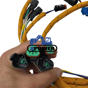 Xpower C7 3126 324D 329D Excavator Engine Electrical Wire Cable <b>Harness</b> 195-7336 1957336 195-7337 6 Months Warranty - Product Image 6