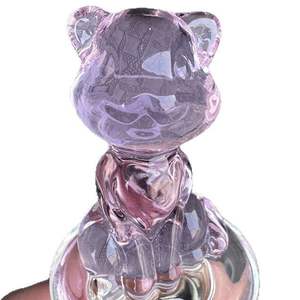 Juguete Sexual de Alta Calidad y Económico, Consolador de Vidrio de Borosilicato en Forma de Gato, Regalo Sexual Ecológico para Adultos - Product Image 1