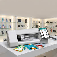 Mesin Printer dan Pemotong 2-in-1 Presisi Tinggi yang Dapat Disesuaikan untuk Film Hidrogel TPU/EPU Jam Tangan Pintar Ponsel Tablet PC