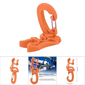 Hose <b>Clip</b> Hose Regulator Double Hose Holder <b>Clip</b> Regulator Retainer <b>Buckle</b> Hook for Dive Snorkeling - Product Image 3