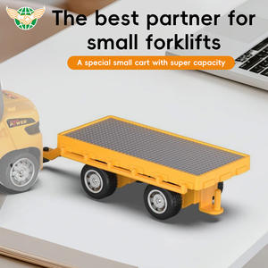 YF 1:64 Échelle Miniature de Chariot Élévateur à Fourche en Alliage Jouets pour Enfants Cadeaux Jouets 2.4Ghz <span class=keywords><strong>Mini</strong></span> Chariot Élévateur à Fourche Électrique Télécommandé avec Remorque - Product Image 5