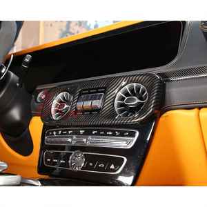 메르세데스 벤츠 G 클래스 W464 G500 AMG G63 용 건식 탄소 섬유 대시 보드 커버 인테리어 키트 (추가) - Product Image 5