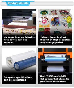 PO-TRY A+B Transfer Film Sheet Label Uv Dtf Film <strong>Printer</strong> XP600 <strong>Sticker</strong> for Mugs - Product Image 4