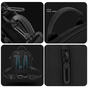 Unisex Lightweight Nylon Crossbody <b>Chest</b> Messenger Bag Waterproof with Custom Logo Stylish Carry - Product Image 6
